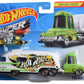 Hot Wheels Super Rigs Tooned Up, [Green/White] car Included