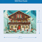 New York Puzzle Company - Janet Hill Mountain Moguls - 1000 Piece Jigsaw Puzzle for Adults by Janet Hill
