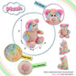 DolliBu Rainbow Bear Stuffed Animal - Soft Huggable Teddy Bear Stuffed Toy, Adorable Playtime Wildlife Plush Toy, Cute Cuddle Gifts for Kids