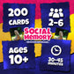 Social Memory - Strategic Twist On Classic Memory Game! Great for Grandkids, Engaging Matching Cards for Families and Kids. Perfect for 2-5 Players