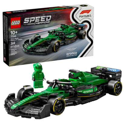 LEGO Speed Champions Aston Martin Aramco F1 AMR24 Race Car Toy - Building Set for Kids, Boys & Girls, Ages 10+ - Toy Car for F1 Fans - Gift Idea for