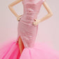 Cora Gu Handmade Pink Mermaid Dress Fit 12 inch Doll and Doll Not Included