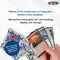 BCW Standard Card Sleeves - 2-5/8" x 3-5/8" - 5 Packs (500 Total) | Crystal Clear Acid-Free, Toploader | Trading Card Sleeves for Baseball