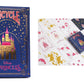 Disney Collector's Bundle: 6 Decks Bicycle Playing Cards - Black & Gold Mickey, Classic Mickey, Princess Pink/Navy, Villains Green/Purple.