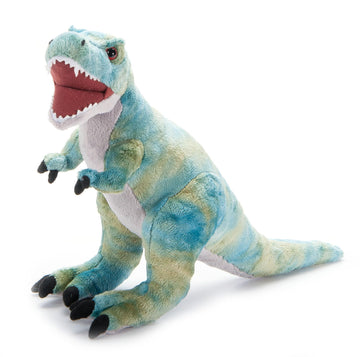 The Petting Zoo T-Rex Dinosaur Stuffed Animal Plushie, Gift for Kids, Dinosaur Animals, Green T-Rex Dinosaur Plush Toy 20 inches