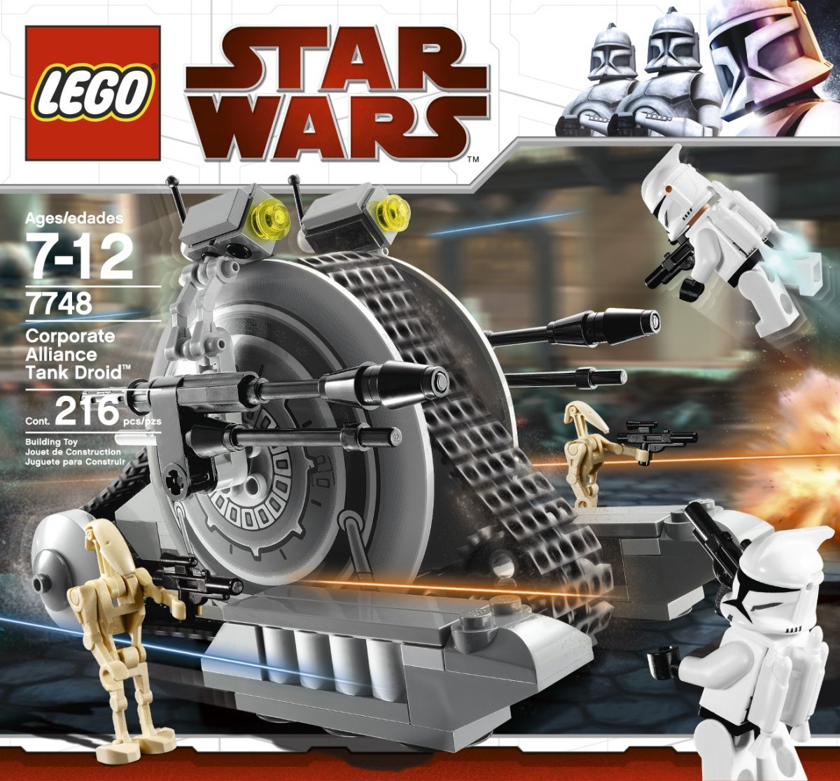 LEGO Star Wars Corporate Alliance Tank Droid (7748)