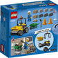 LEGO City Roadwork Truck 60284 Toy Building Kit; Cool Roadworks Construction Set for Kids, New 2021 (58 Pieces)