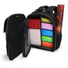 ENHANCE Small Card Backpack with Card Defender Screen, Customizable Interior, Storage for Dice Bag, Sleeves, Deck Boxes - TCG Backpack with Playmat