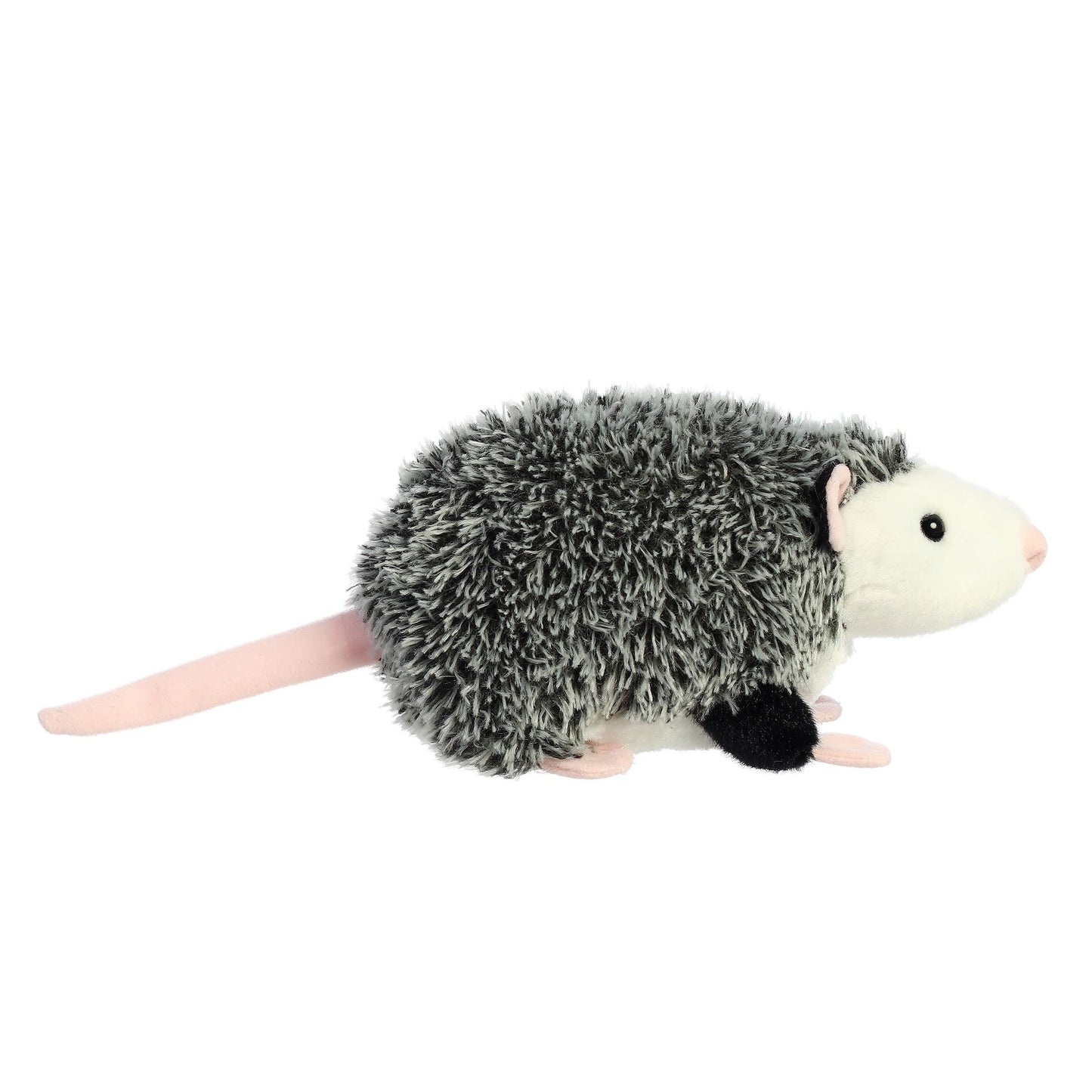 Aurora® Adorable Mini Flopsie™ Ozzie Opossum™ Stuffed Animal - Mini Companions Ready for Playful Adventures - for Kids All Ages, Toddlers, Adults,