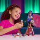 Monster High Doll, Robecca Steam in Blue Blouse and Black Shorts with Pet Penguin Captain Penny and 7 Accessories Like Flying Goggles and Purse