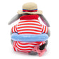 Disney Store Official Bathing Suit Plush - 7" Eeyore Mini Bean Bag Plushie - Cute Stuffed Animal with Detailed Sculpting, Embroidered Features & Bean