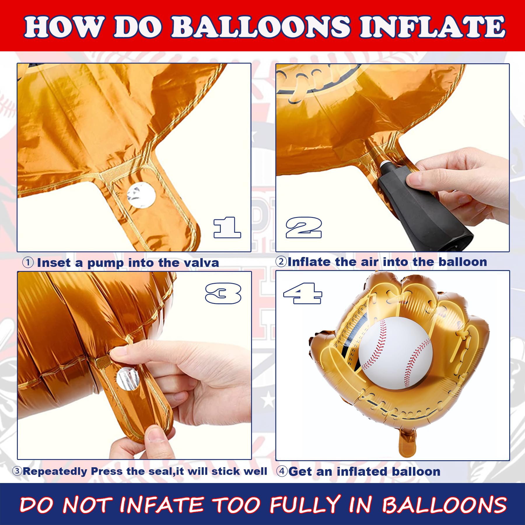 Baseball Balloon Arch Garland Kit,166Pcs Navy Blue Red Nude and Confetti Balloon with Baseball Foil Balloons for Summer Birthdays Party,Sports Theme