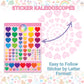 Mrs. Grossman's Sticker Kaleidoscopes Activity Book - Create Manadala Style Art with Sticker by Letter Format, Includes 8 Designs and Over 500