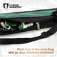 Chess Armory Large Chess Set 20" Weighted Tournament Set with Canvas Carrying Bag - Vinyl Roll Up Chess Board, Weighted Chess Pieces - 3.75 Inch King