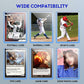 200 Card Sleeves Hard Plastic, Baseball Top Card Holder, Trading Cards Cases Protectors for Sports Football PKM TCG MTG Game Cards (100 Hard Sleeve +