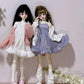 QGYDYH BJD Doll Clothes Handmade Fashions Clothes Suitable Cardigan Dress for 1/4 BJD Dolls (E)