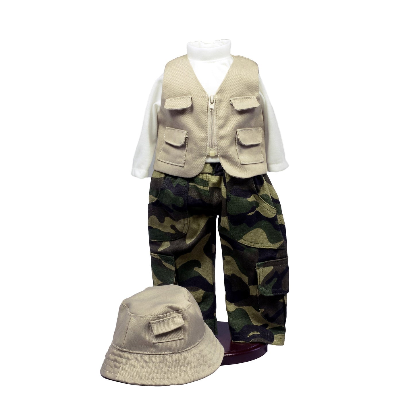 The Queen's Treasures 18 Inch Doll Clothes, 4 Pc Fishing Outfit, Compatible with American Girl Dolls