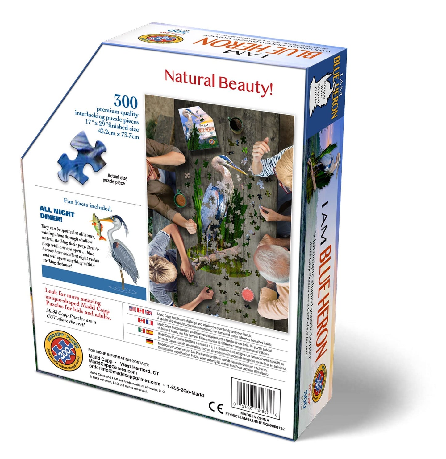 I Am Blue Heron 300 Pieces