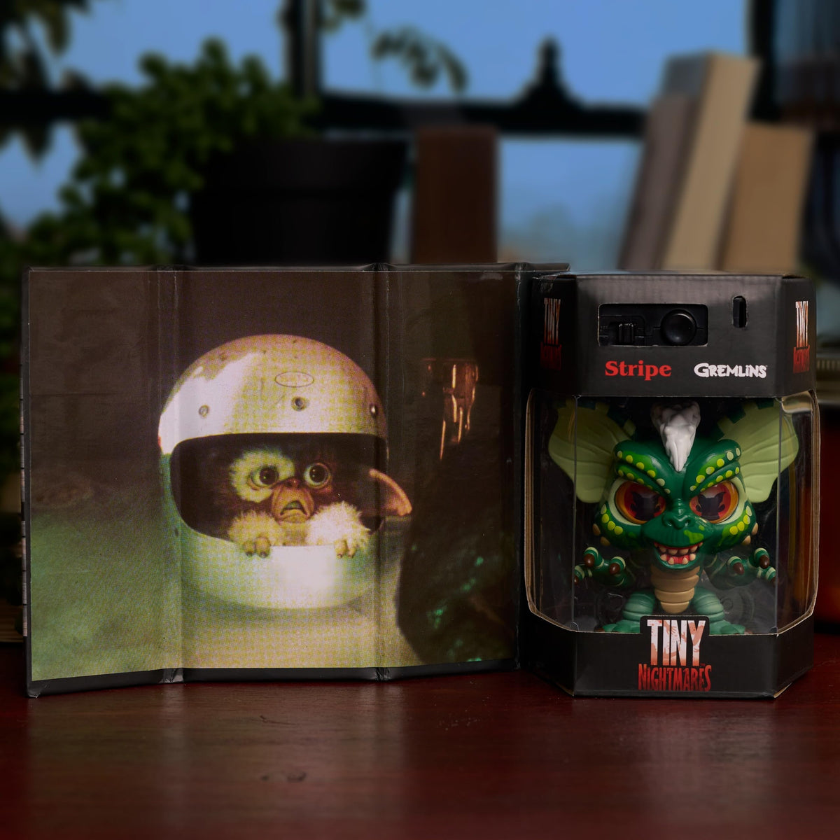 Just Play Tiny Nightmares Black Light Edition Collectible Figure - Stripe
