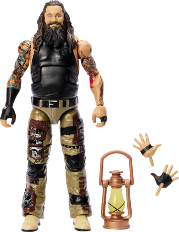 Mattel WWE Elite Action Figure & Accessories, 6-inch Collectible Bray Wyatt with 25 Articulation Points, Life-Like Look & Swappable Hands