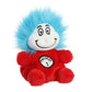 Aurora® Whimsical Dr. Seuss™ Palm Pals™ Thing One Stuffed Animal - Officially Licensed Plush for Imaginative Play - Perfect for Kids and Adults - Red
