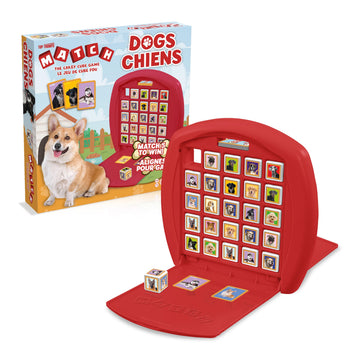 Top Trumps Match Game Dogs - Family Board Games for Kids and Adults - Matching Game and Memory Game - Fun Two Player Kids Games - Memories