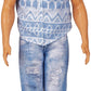 Barbie Ken Fashionistas Dolls, Toy for Kids 3 to 8 Years Old