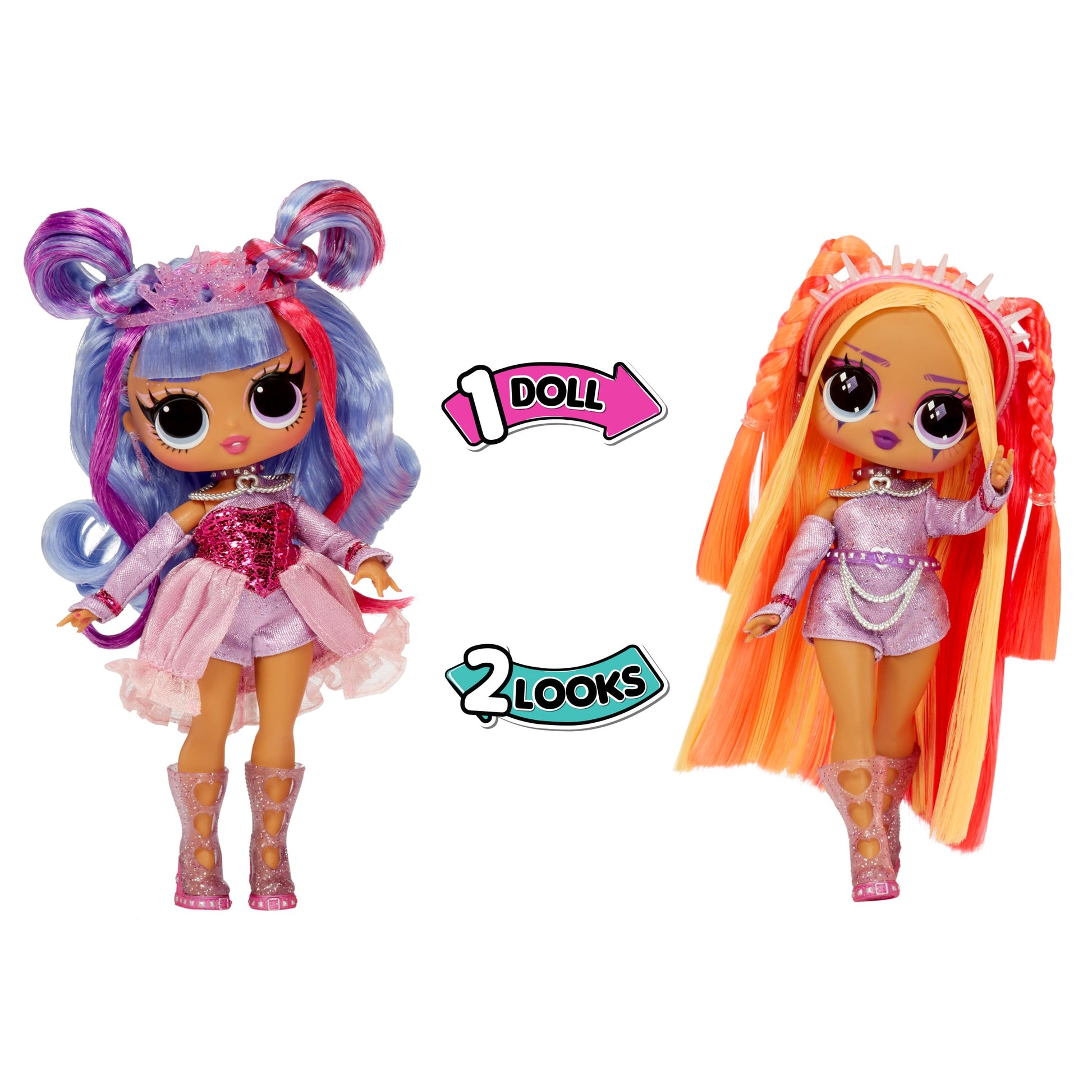 L.O.L. Surprise! Tweens Surprise Swap Fashion Doll Buns-2-Braids Bailey with 20+ Surprises Including Styling Head and Fabulous Fashions and