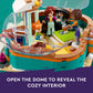 LEGO Friends Igloo Holiday Adventure 41760 Building Toy Set for Ages 8+, with 3 Dolls, 2 Dog Characters, A Winter Themed Gift for Kids 8-10 Who Love