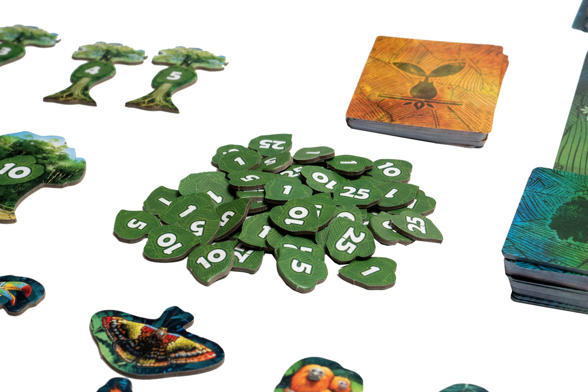 Weird City Games: Canopy, Card Game, Fast and Fun Gameplay, Features 25 Unique Species of Rainforest Animals and Plants, Solo or Multiplayer Option