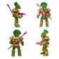 Boss Fight Studio Saurozoic Warrior Ceratopsian Guard Futuristic, Armored Dinosaur Hero - Highly Articulated, Posable Collectible Action Figure, Full