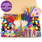 Made By Me Ultimate Craft Box, Art & Craft Activities 1000 Piece Set, Storage Case, Great for Preschool Arts & Crafts, Adult & Group Projects, Craft