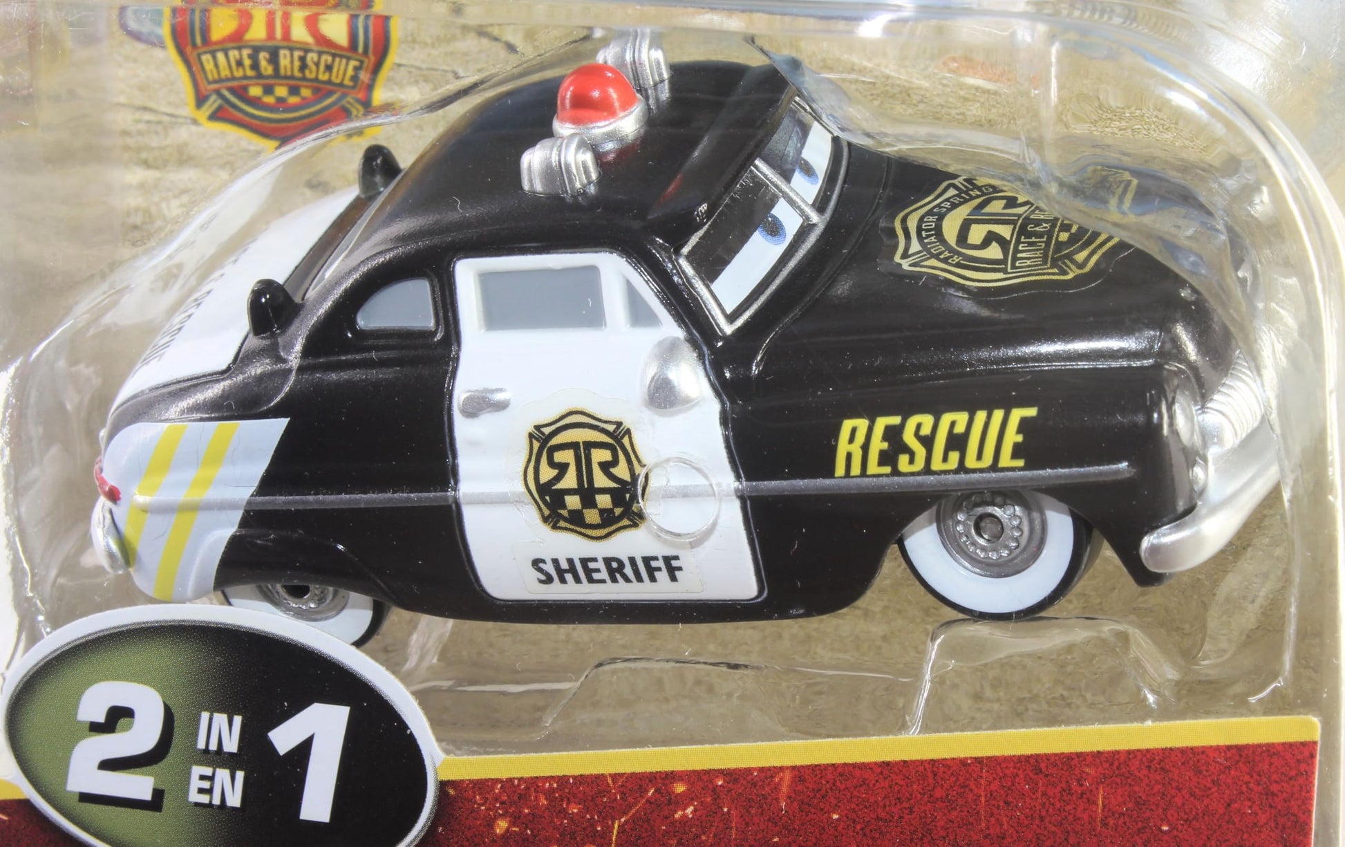 Disney Cars 2025 Color Changers Radiator Springs Race & Rescue Sheriff