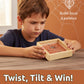 Mini Spider Maze Puzzle - Wooden Handheld Puzzle Game, Brain Teaser Labyrinth Toy, Fun Logic Puzzle, Portable Travel Puzzle Challenge