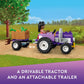 LEGO Friends Organic Farm House Set 41721 with Toy Horse, Stable, Tractor and Trailer Plus Animal Figures, for Kids, Girls and Boys Aged 7+