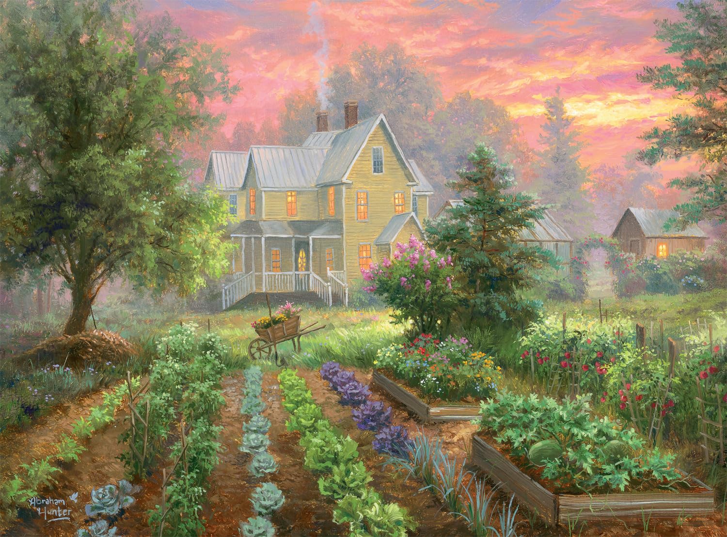 Buffalo Games - Summer Garden - 1000 Piece Jigsaw Puzzle for Adults