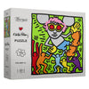 theory11 Keith Haring Jigsaw Puzzle, 1000 Piece Jigsaw Puzzle, Officially Licensed Merchandise & Collectibles - Precision Fit and Premium Quality