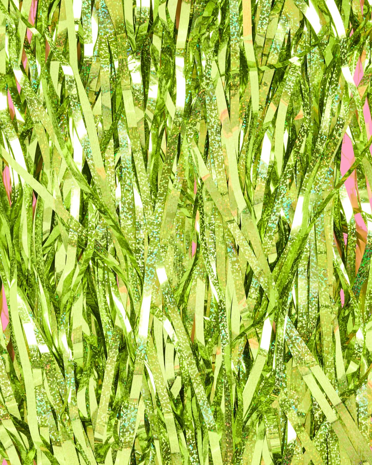 xo, Fetti 2pk Lime Green Foil Curtain | Last Pickle Bachelorette, Margarita