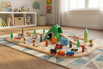 Maxim 50pc Mountain Train Set for Toddler