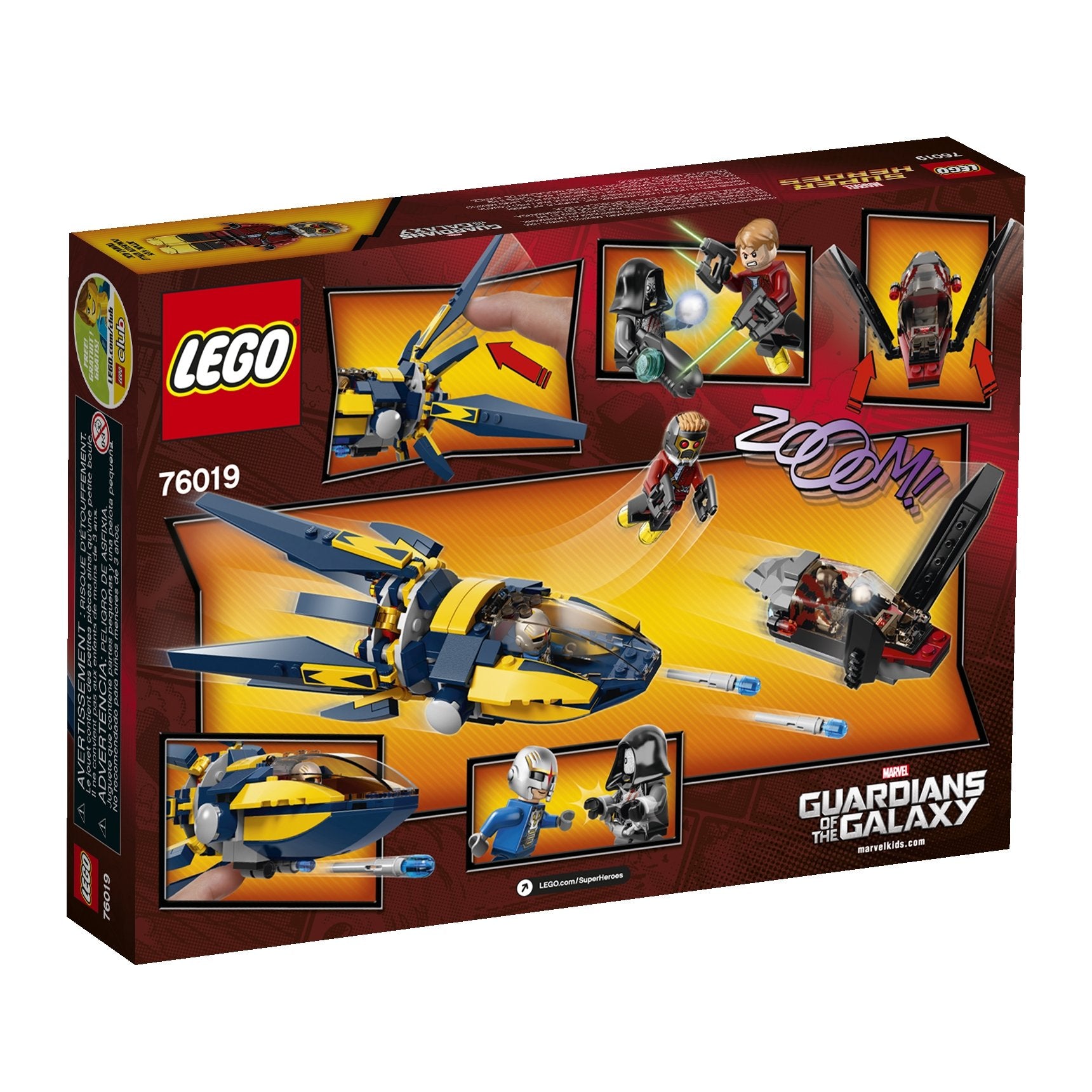 LEGO Superheroes 76019 Starblaster Showdown Building Set