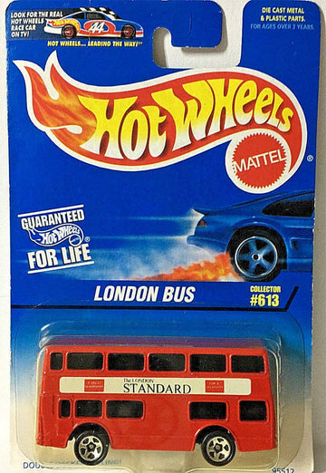 Hot Wheels 1997 #613 LONDON BUS by Hot Wheels