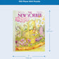 New York Puzzle Company - New Yorker Easter Basket Mini - 100 Vintage Easter Piece Jigsaw Puzzle by Jenni Oliver
