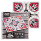 Rustik: 4-Player Tock Pachisi Game - 20" Board - Handmade Wooden Playing Board & Components, Classic Family Strategy Game, Ages 8+, 2-4 Players