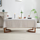 EVERLY 100% Pure Linen Rectangle Tablecloths 108Lx60WInch for Dining,Buffet Parties,Picnic,Events,Weddings and Restaurants,Decorative