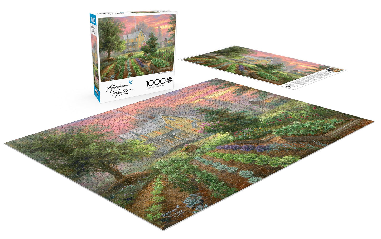 Buffalo Games - Summer Garden - 1000 Piece Jigsaw Puzzle for Adults