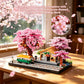 Japanese Cherry Blossom Tree Building Set Mini Micro Blocks Kit for Adult Flowers House Bonsai Tree Building kit Ideas Toys Present for Girls 14+