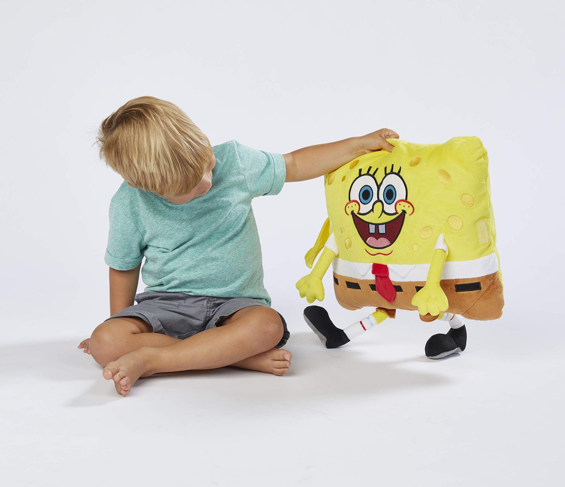 Pillow Pets Nickelodeon Spongebob Squarepants, 16" Plush Toy