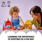 LEGO DUPLO My First Daily Routines: Eating & Bedtime Toy for Social and Emotional Roleplay, Animal Toys, Gift for Preschool Kids Ages 18 Months and