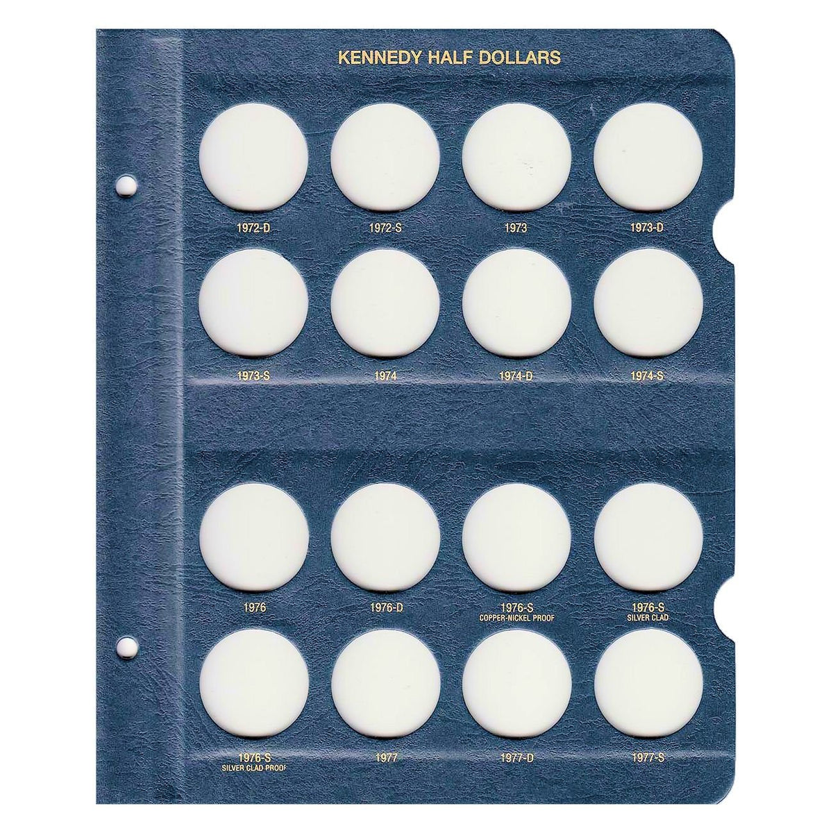 Whitman US Kennedy Half Dollar Coin Album 1964 - 2002 #9127