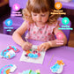 Poke Art Kit for Girls Ages 4-8 | Princess Theme DIY Craft Kit | Mess-Free Fabric Puncture Painting | Creative Activity Gift for 6-12 Year Old Girls |